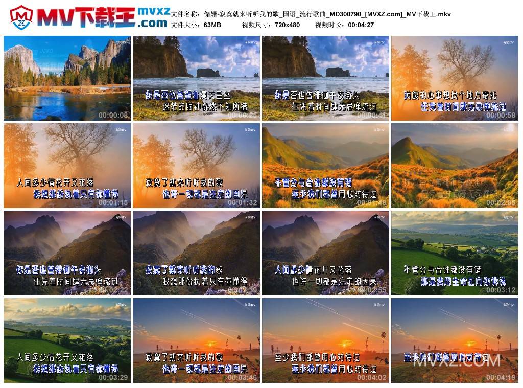 储姗-寂寞就来听听我的歌_国语_流行歌曲_MD300790
